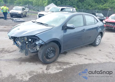 2017 Toyota Corolla Le из США, поврежденный, VIN 2T1BURHE3HC756067